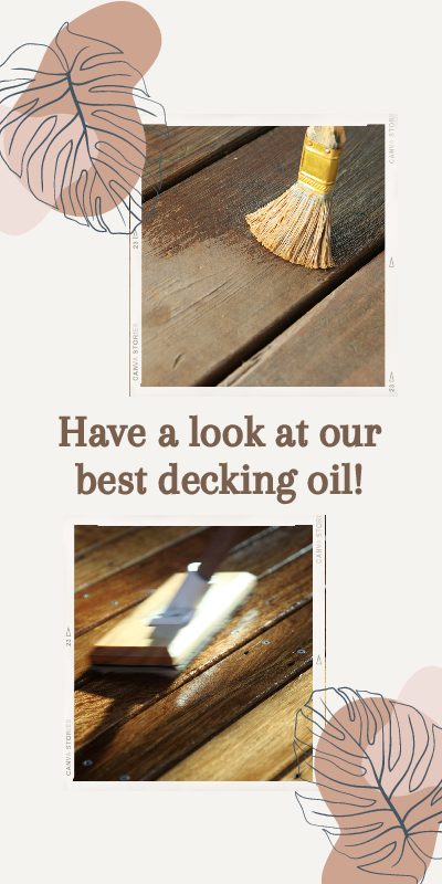 best decking oil